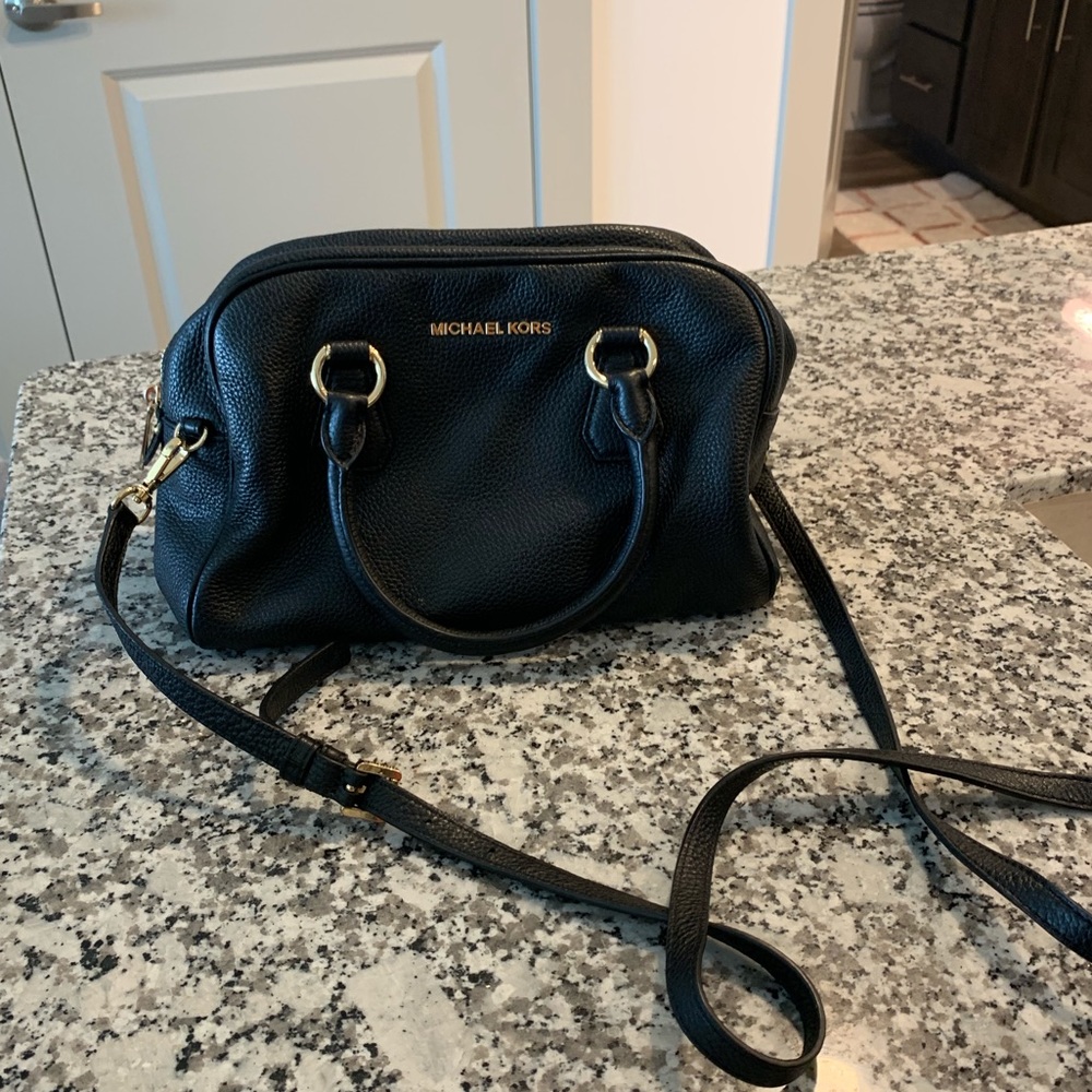Michael Kors Small Black Crossbody Tote